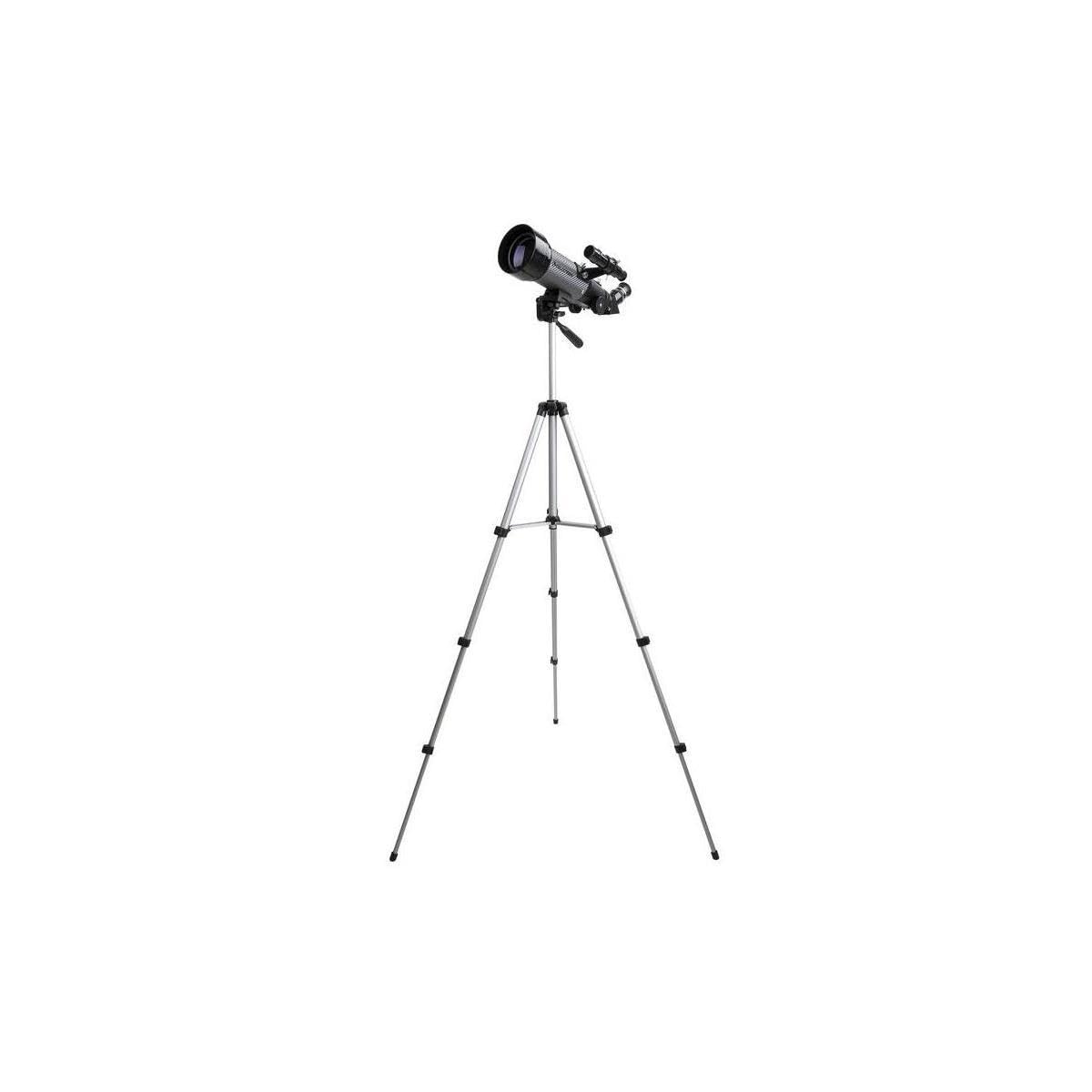 Celestron 22035 Travel Scope DX 70mm: telescopio Refractor portátil con óptica de Vidrio Completamente Revestido, Mochila, Paquete de Software de astronomía y Adaptador de Smartphone para digiscoping