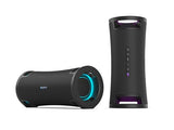 Sony ULT FIELD 7 Altavoz inalámbrico bluetooth portátil con ULT POWER SOUND y Deep Bass, altavoz X-Balanced, 30H de batería, IP67, resistente al agua, iluminación LED, micrófono, entrada para guitarra