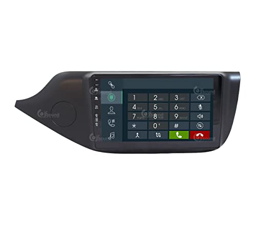 Radio de Coche para Kia Ceed Desde el 2012 Negro Mate con cámara y GPS de Serie Android GPS Bluetooth WiFi USB Dab+ Touchscreen 9" 8core Carplay AndroidAuto