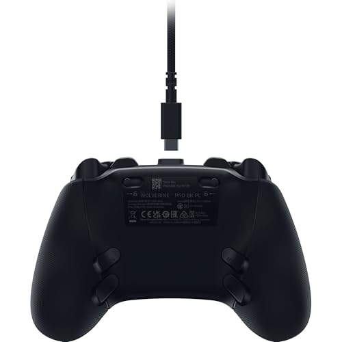 Razer Wolverine V3 Pro 8K PC - Mando inalámbrico de esports para PC (8K Hz HyperPolling, Palancas de mando TMR con cubiertas intercambiables) Negro