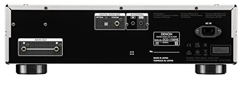 DENON Reproductor de CD/SACD Denon DCD-1700NE, Color Plateado