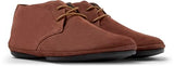 Camper Right Nina K400221, Botines con Cordones Mujer, Marrón Medio 037, 39 EU