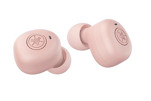 Yamaha TW-E3B True Wireless - Auriculares intrauditivos con Cuidado auditivo, Color Rosa