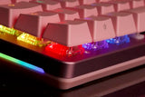Glorious Gaming GMMK 2 Full Size (96%) - Teclado gaming mecánico, carcasa de aluminio, personalizable, keycaps dobles, switches Glorious Fox, RGB, distribuciones QWERTY estadounidense - Rosa