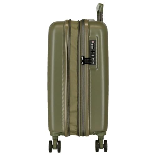Joumma Star Wars Green Juego de Maletas Verde 55/65 cms rígida 6,8 kgs Cierre TSA Integrado ABS 6,8 kgs 109L Extensible Equipaje de Mano