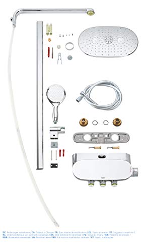Grohe Rainshower SmartControl 360 DUO - Sistema de ducha con termostato incorporado (Ref. 26250000)