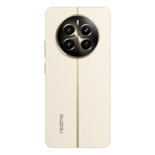 realme 12+ Teléfono Móvil 5G, 8+256GB, Cámara para Retratos Sony LYT-600 OIS, Pantalla AMOLED ultrafluida de 120 Hz, Conjunto de Chips Dimensity 7050 5G, 5000 mAh, NFC, Beige, Exclusivo de Amazon