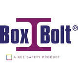 BOXBOLT BQ2G12 - Fijación de perfil hueco, color plateado