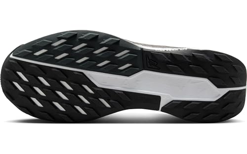 NIKE Reactx Pegasus Trail 5, Sneaker Hombre, Black White Anthracite Wolf Grey, 42 EU