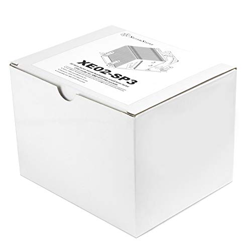 XE02-SP3 SilverStone Technology 2U - Enfriador de CPU para Servidor/estación de Trabajo de Factor de Forma pequeño para zócalos AMD SP3/TR4