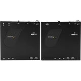 StarTech.com Kit de Distribución de Vídeo HDMI y USB por IP - 1080p con soporte para Muro Multivídeo Videowall