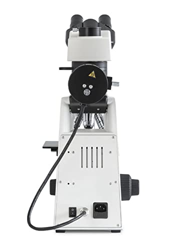 Microscopio metalurgico [Kern OKM-173] El metalurgico para los usuarios experimentados, Sistema óptico: Infinity, Tubo: Trinocular, iluminación: 6 V/30 W halógena (luz).