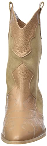 L37 HANDMADE SHOES That Vibe, Western Boot Mujer, marrón, 38 EU