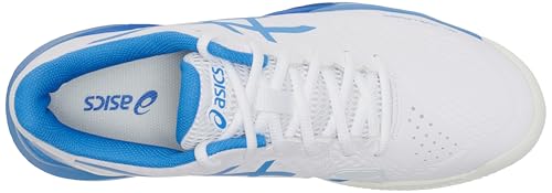 ASICS Gel-Challenger 14 Clay, Sneaker Mujer, Costa Blanca/Azul, 37 EU