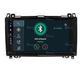 Radio de Coche para Mercedes classe A/B Android GPS Bluetooth WiFi USB Dab+ Touchscreen 9" 8core Carplay AndroidAuto