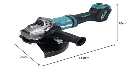Amoladora BL 40Vmax XGT 230mm Palanca AFT/AWS marca Makita