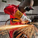 DEWALT DWE4357-QS - Mini-amoladora sin escobillas 125mm 1.700W 2.200-10.500 rpm Electrónica + Embrague + Arranque Suave + Freno + Bloqueo y re-arranque + Empuñadura Anti-vibración
