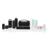 Hama | Altavoz Bluetooth Twin 3.0 (Altavoz Inalámbrico, Gran Potencia, Resistente al Agua IP67, Se Puede Dividir en 2 Altavoces Individuales) Color Negro