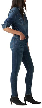 Levi's 721 High Rise Skinny Vaqueros, Miles Apart, 28W / 28L Mujer