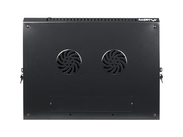 Lanberg - rack cabinets - Lanberg Wall-Mounted Rack 19'' demounted Flat Pack 12u/600x450mm Black