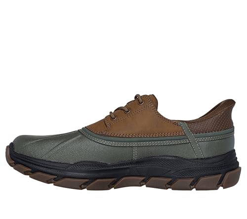 Skechers x John Deere RESPECTED TANZIER, Zapatillas Hombre, Olive, 45 EU
