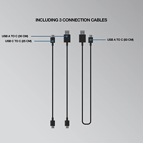 Reloop Stand Hub Innovadora combinación de soporte para portátil y hub usb-c avanzado con alimentación Powerdrive