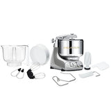 ANKARSRUM 6230 SV máquina de Cocina, 1500 W, 7 litros, Aluminio, Plateado
