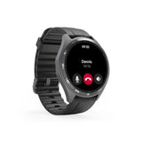 Hama | Reloj Inteligente 1.43" (Smartwatch Resistente al Agua IP68, GPS, análisis sueño, frecuencia Cardiaca, Monitor de hasta 100 Actividades, Pantalla táctil) Azul