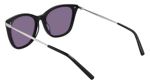 DKNY DK711S Gafas, Black, 55-140-18 Unisex Adulto