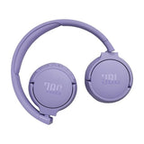 JBL Auriculares Tune 670 NC, auriculares supraaurales inalámbricos ligeros con cancelación de ruido adaptativa, Bluetooth y 70 horas de batería, violeta