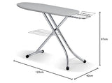 Laurastar Prestige Board - Tabla de Planchar (52 x 154 cm), Color Gris
