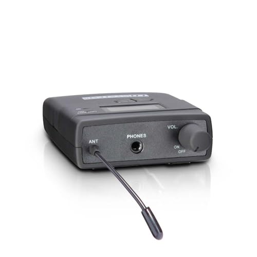 LD Systems MEI 1000 G2 B5 BUNDLE - Sistema de monitoraje intraauditivo inalámbrico con 2 petacas y 2 auriculares intraauditivos - 584-607 MHz