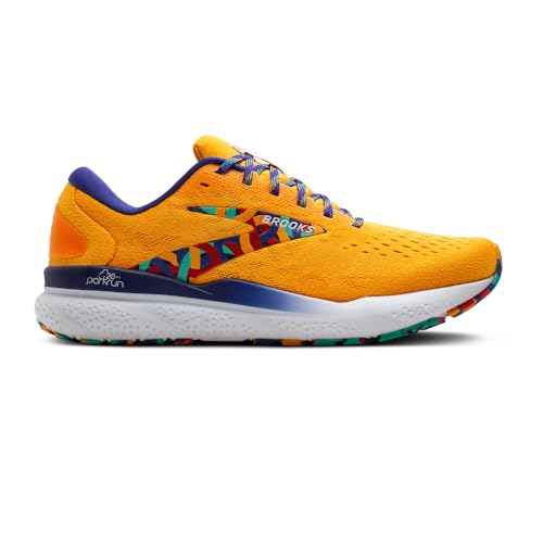 BROOKS Ghost 16, Sneaker Mujer, Apricot Blue Aqua, 37.5 EU