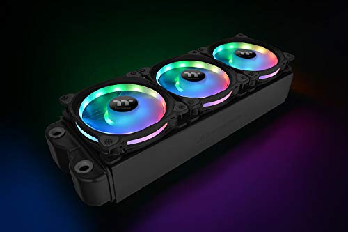 Thermaltake Riing Duo 14 RGB Radiator Fan 3 Pack Dual Riing/Paquete de 3 Ventiladores para PC