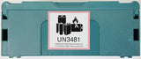 Makita DDF482RFJ drill Negro, Azul 1900 RPM 1,5 kg - Taladro eléctrico (1900 RPM, 1,3 cm, 3,8 cm, 36 Nm, 62 Nm, 600 RPM)