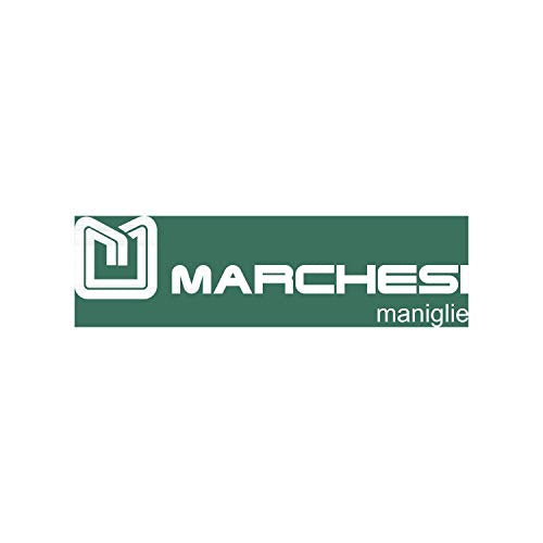 MARCHESI Malmö - Tirador de puerta corredera y mango de concha, acero inoxidable mate