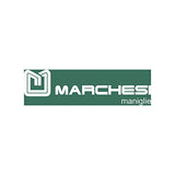 MARCHESI Malmö - Tirador de puerta corredera y mango de concha, acero inoxidable mate