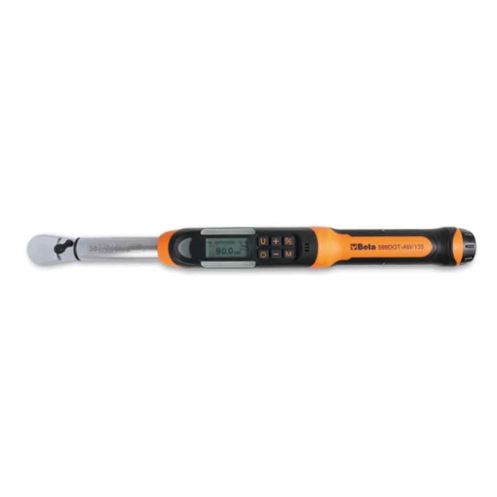 Beta 599DGT-AW/30 - Llave Dinamométrica Electrónica con Lectura de Par/Ángulo y Transmisión de Datos Inalámbrica, Alta Precisión y Diseño Ergonómico