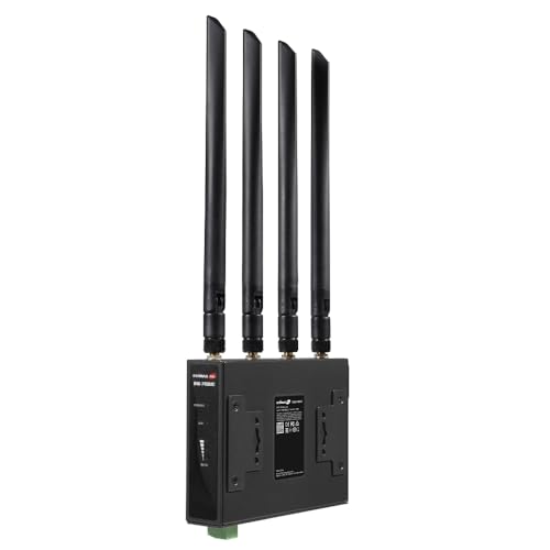 Edimax D4G-7459AC - Industrial 4G LTE AC1200 Wi-Fi 5 DIN Rail Router