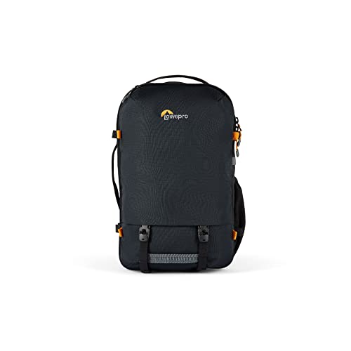 Lowepro Trekker Lite BP 250, Mochila para Cámara, con Inserto Extraíble, con Sistema de Correas para Accesorios, Negro, para Cámara Sin Espejo, Compatible con Sony Alpha 7, Negro