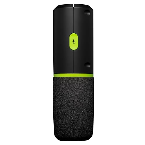 Shure MV6 Microfono par Juegos, Micrófono USB dinámico para PC para Juegos y Streaming - Soporte de Sobremesa de Base Redonda, Cancelación de Ruido de Fondo, Tap-to-Mute, 3.5mm Salida