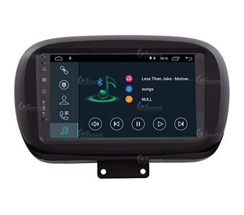 Radio de Coche para Fiat 500X Android GPS Bluetooth WiFi USB Dab+ Touchscreen 9" 4core Carplay AndroidAuto