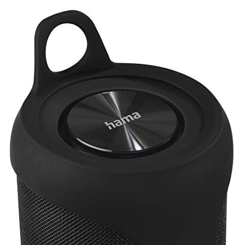 Hama | Altavoz Bluetooth Twin 3.0 (Altavoz Inalámbrico, Gran Potencia, Resistente al Agua IP67, Se Puede Dividir en 2 Altavoces Individuales) Color Negro