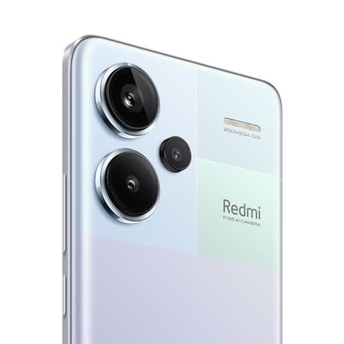 XIAOMI Redmi Note 13 Pro+ 5G - Smartphone de 12+512 GB, Pantalla de 6,67" AMOLED 1.5K 120Hz, MediaTek Dimensity 7200 Ultra, Triple cámara de hasta 200MP, Hypercharge 120W, Morado (Versión ES)