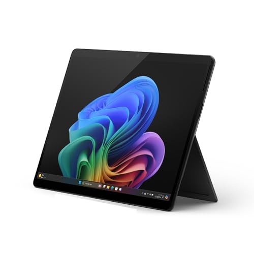 Microsoft Surface Pro (Cargador no Incluido), Copilot Plus PC, Pantalla táctil OLED 13, Snapdragon X Elite, 16 GB RAM, SSD 512 TB, Modelo, 11ª edición, Negro