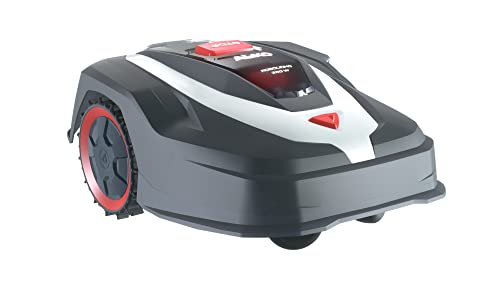 AL-KO Robot cortacésped Robolinho® 350 W, Ancho de Corte 20 cm, batería de Iones de Litio de 18 V/2,5 Ah, para Superficies de hasta 300 m², Capacidad de Ascenso máx. 30%, Muy silencioso 60 dbA