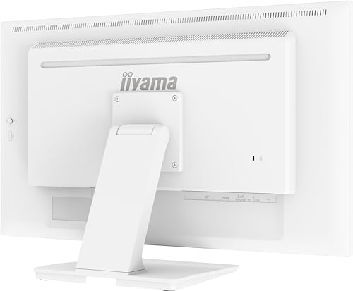 iiyama T2752MSC-W1 27" BLANCO Bonded PCAP 10P Táctil, 1920x1080, Panel IPS, Flat Bezel Free Glass Front, HDMI, Displayport, 360cd/m² ( Táctil), USB Hub 2x 3.2, Altavoces