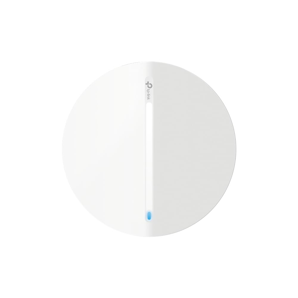 TP-Link Festa F76 | Punto de Acceso WiFi 7 Tri-Banda BE9300, Montaje en Techo, 1× Puerto PoE de 2.5 Gigabits, Gestión centralizada en la Nube Gratuita, Configuración y Uso fáciles.