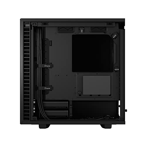Fractal Design Define 7 Mini Black Brushed Aluminum/Steel Micro ATX Silent Mini Tower Computer Case