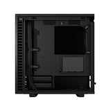 Fractal Design Define 7 Mini Black Brushed Aluminum/Steel Micro ATX Silent Mini Tower Computer Case